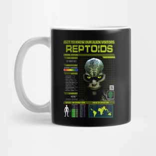 Our Alien Visitors: Reptoids Mug